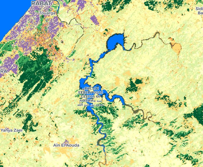 Occupation du sol Maroc 1985