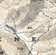 Mosaïque topographique au 1:50 000